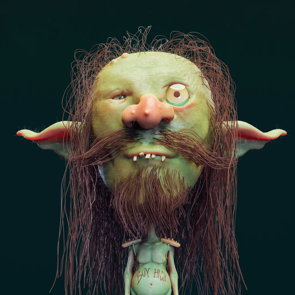 Goblin Steve and Character X came first. Once they were done, I moved on to the cake and the scene.