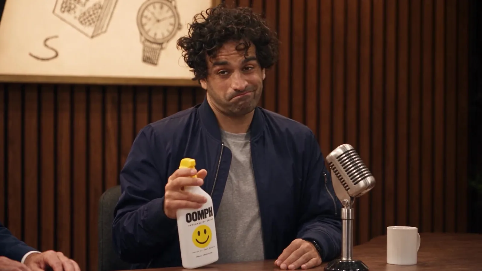 At the end. OOMPH Personality Spray.