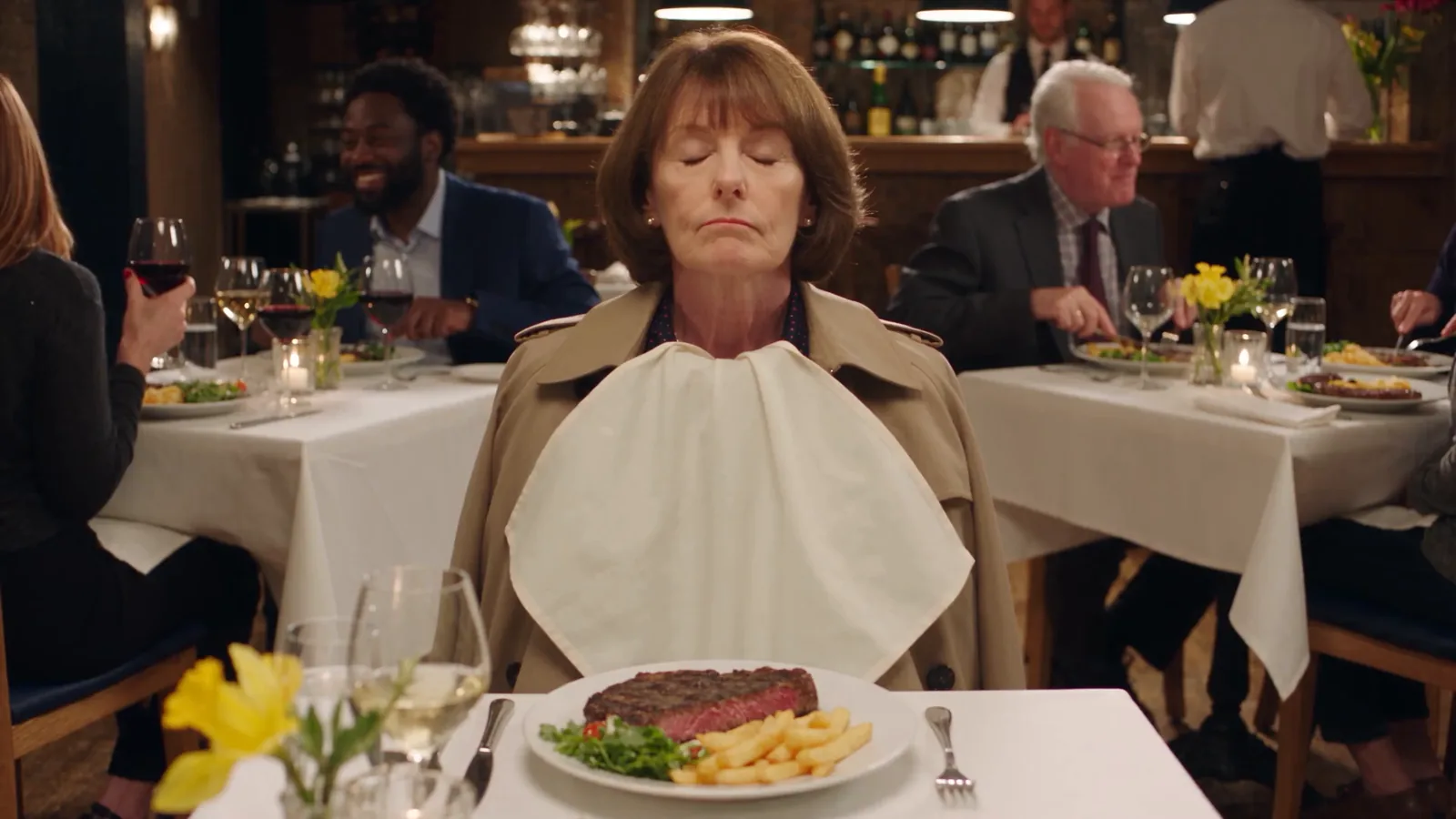 Dinner for one. OOMPH Personality Spray.