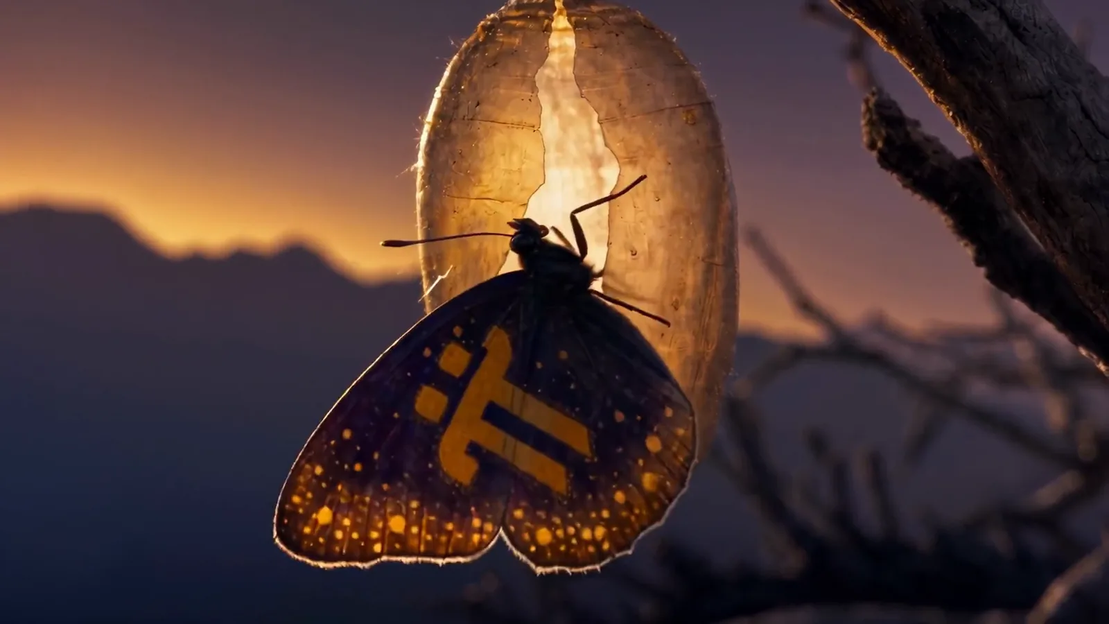 Butterfly breaks out. Pi Network: Emergence.