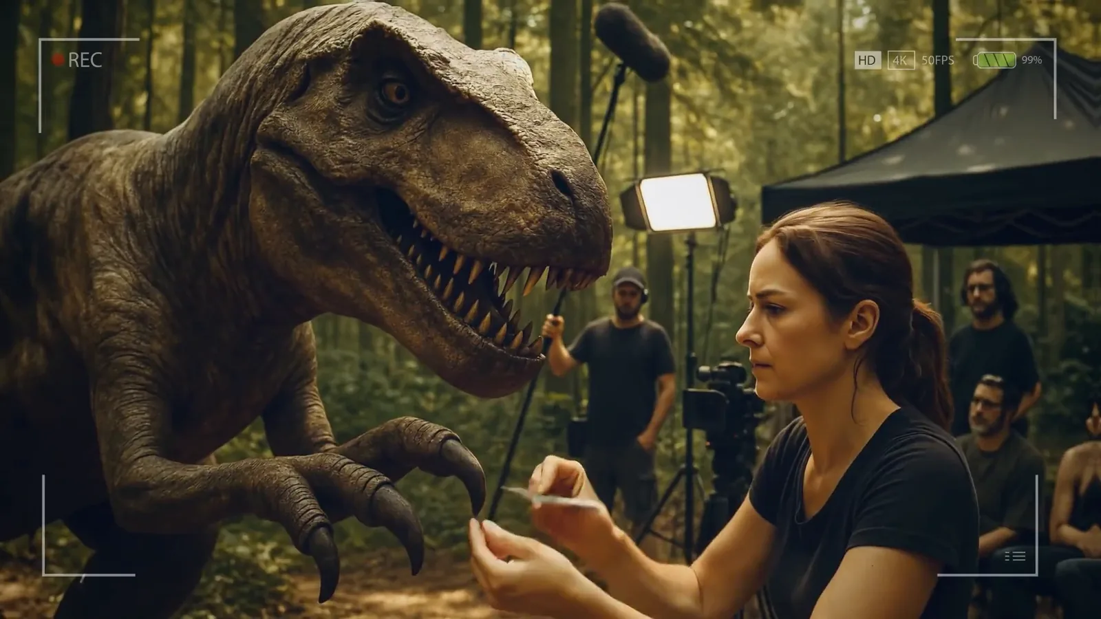 Make-up for the T-rex. Pineapple x Binance.